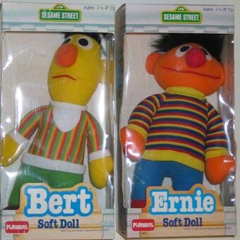 bert and ernie soft toys