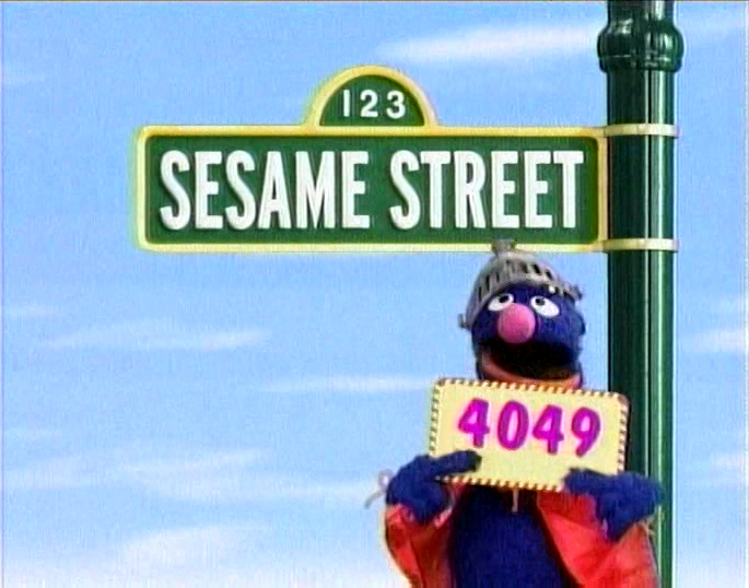 Attēlu rezultāti vaicājumam “sesame street 4049”