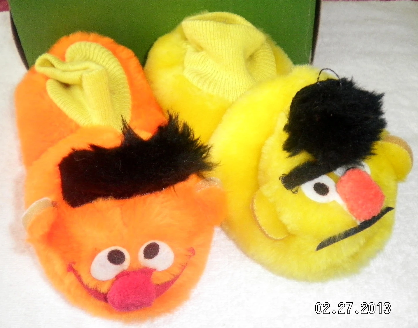 Image - Jc penneys 1973 slippers ernie bert 2.jpg | Muppet Wiki