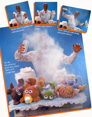 SteveMartinPowderingTheMuppetBabies