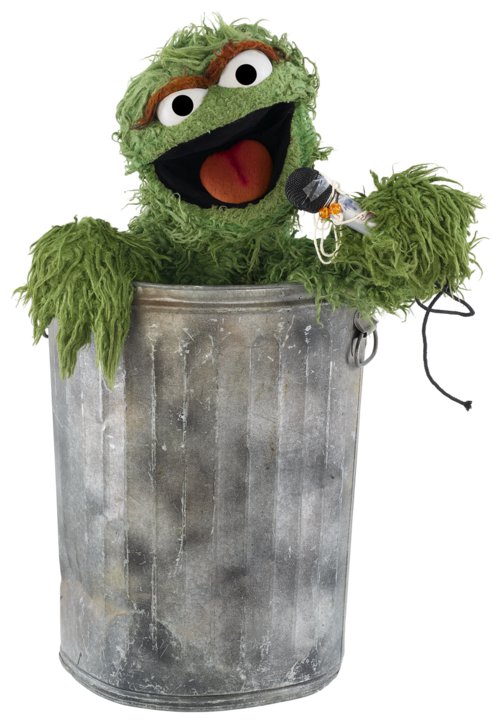 Image OscartheGrouchMicrophone.jpg Muppet Wiki FANDOM powered by Wikia