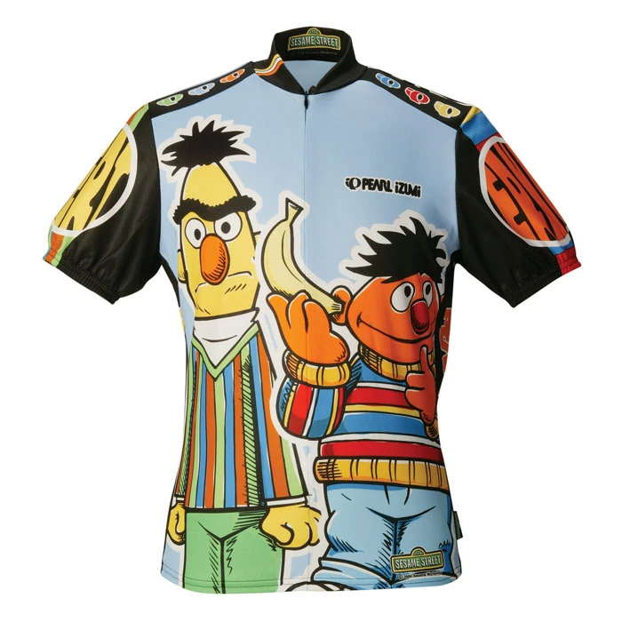 bert and ernie cycling jersey