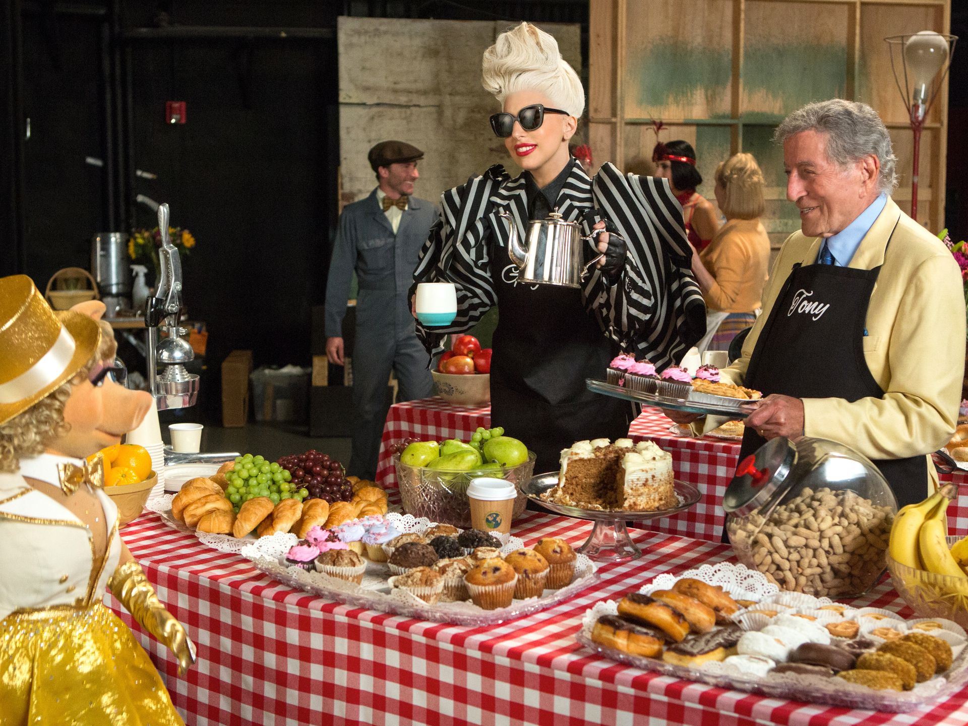 Image result for lady gaga muppets most wanted