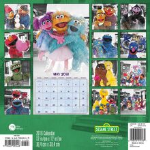 Sesame Street 2016 Calendar Muppet Wiki Fandom