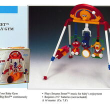 sesame street play gym