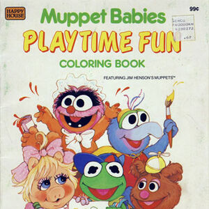 Muppet Babies Coloring Books Muppet Wiki Fandom