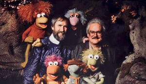 Jim and Jerry with Fraggles