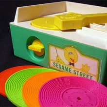 fisher price sesame street record player