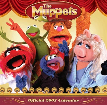The Muppets Official 2007 Calendar (UK) | Muppet Wiki | FANDOM powered The Muppets Official 2007 Calendar (UK) | Muppet Wiki | FANDOM powered
