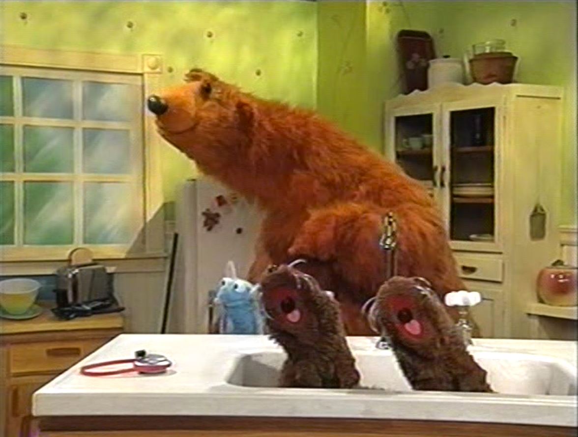 teddy bear from sesame street