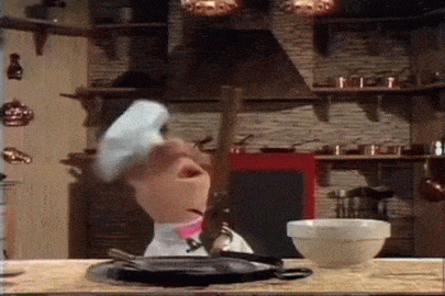 Image result for MAKE GIFS MOTION IMAGES OF THE CHEF ON THE MUPPETS SINGING WILDLY