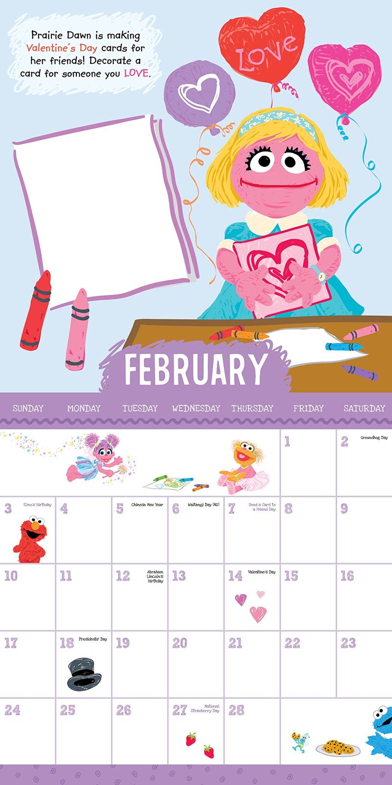 Sesame Street 2019 Activity Calendar Muppet Wiki Fandom