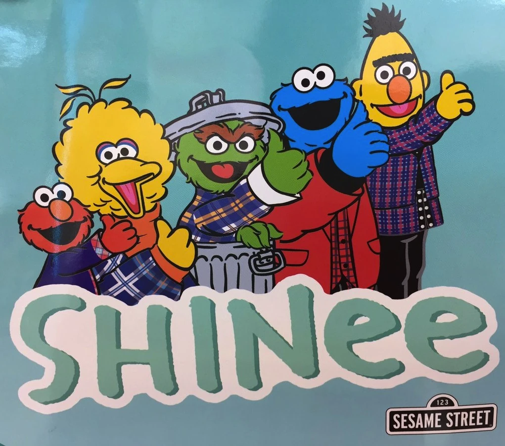 SHINee x Sesame Street collection Muppet Wiki FANDOM powered by Wikia