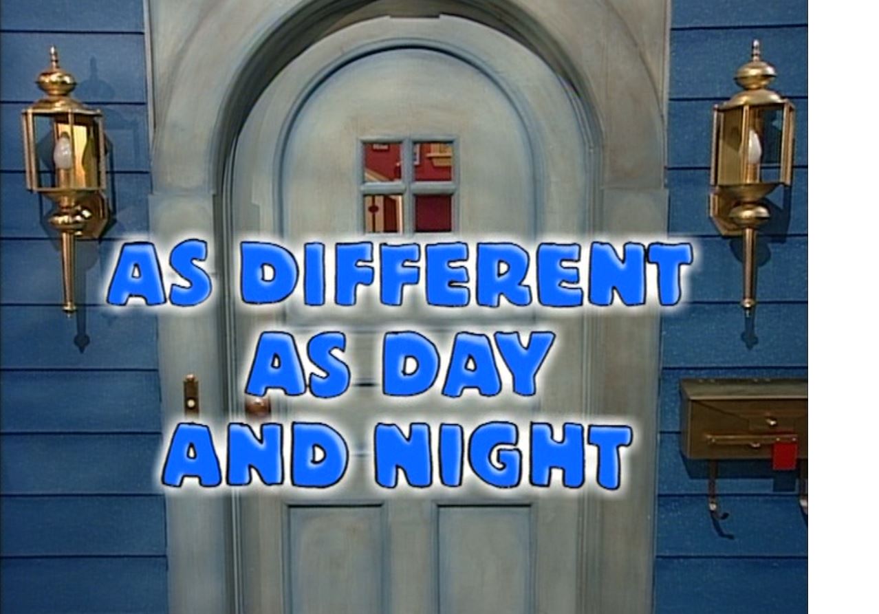 Episode 227 As Different as Day and Night Muppet Wiki FANDOM