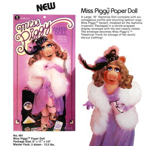 miss piggy doll 1980