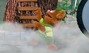 Fozzie thriller dance