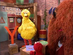 3988 episode muppet scene bird big wiki wikia he cont elmo teaches snuffy letter