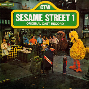 Sesame Street Book Record Album