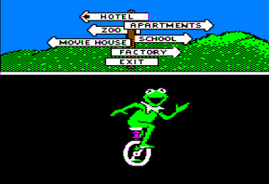 Muppetville main menu