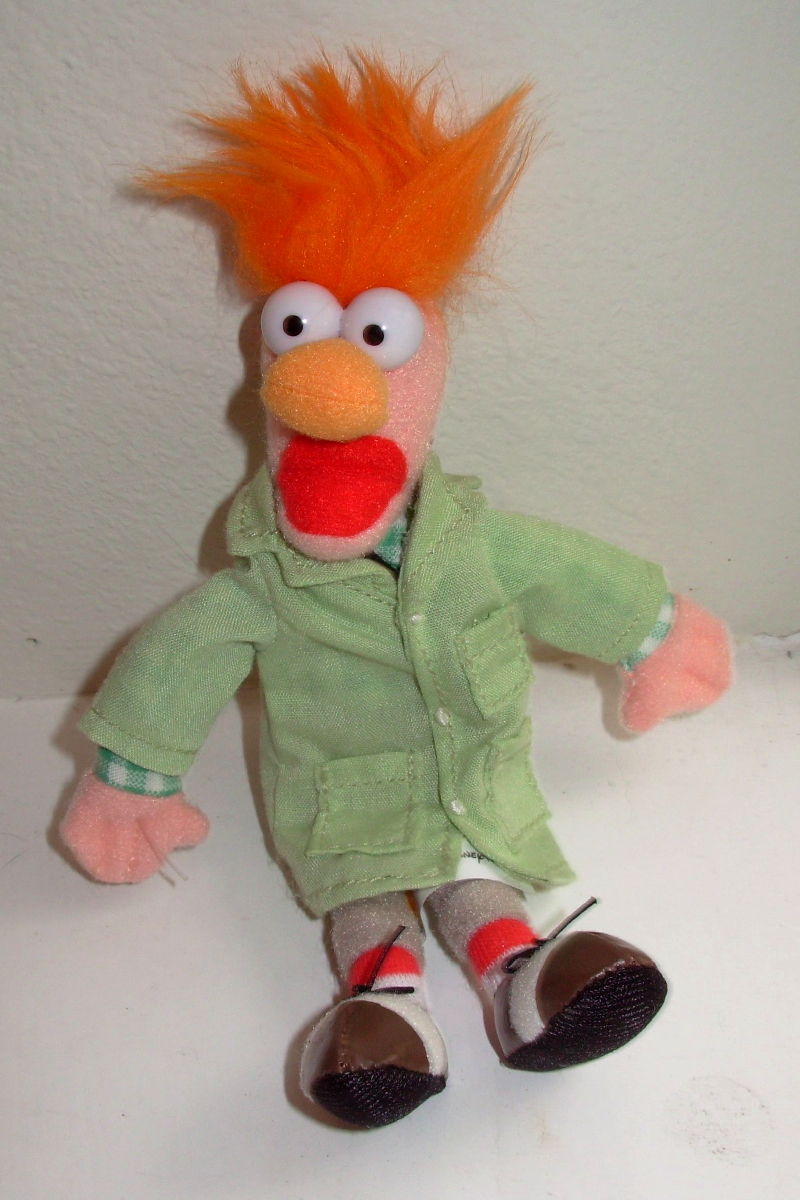 beaker muppet toy