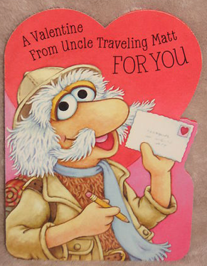 Hallmark 1986 fraggle valentine