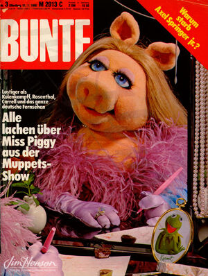 Bunte magazine Miss Piggy