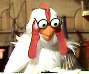 muppet chicken puppet