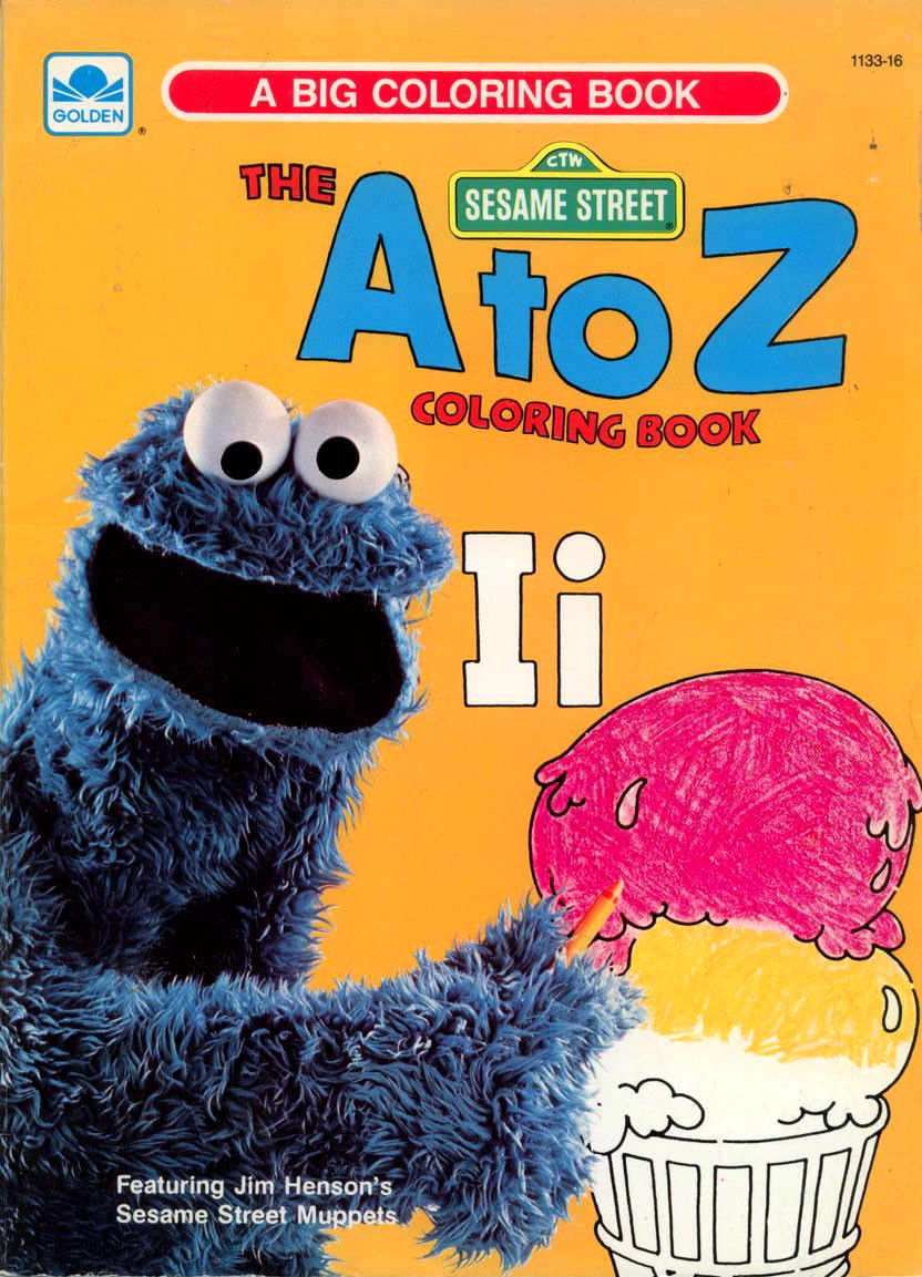 Sesame street coloring books western publishing muppet wiki fandom powered by wikia