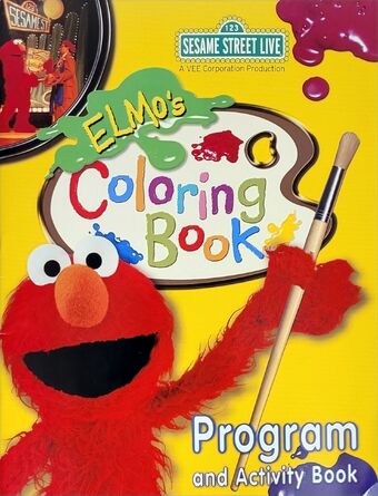 Elmo S Coloring Book Muppet Wiki Fandom
