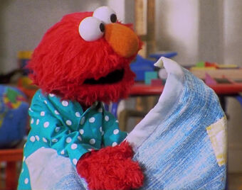 sesame street elmo blanket