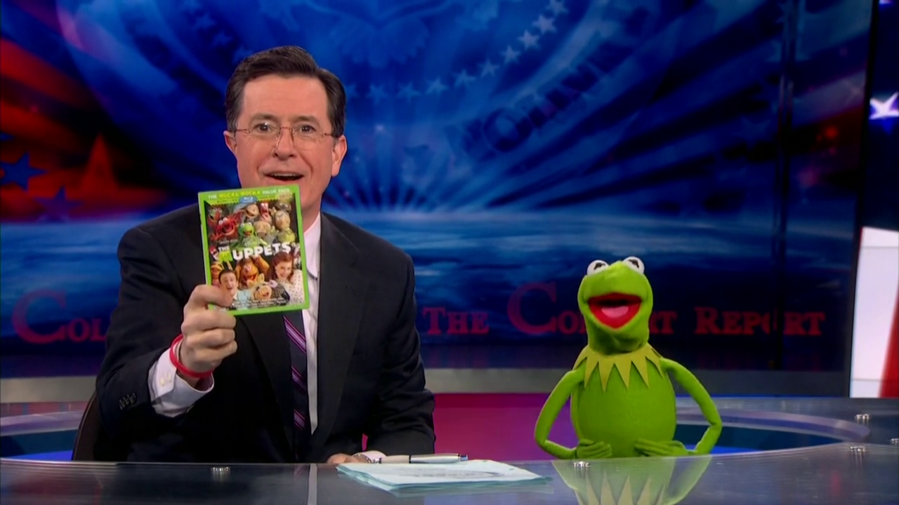 Write colbert report wiki