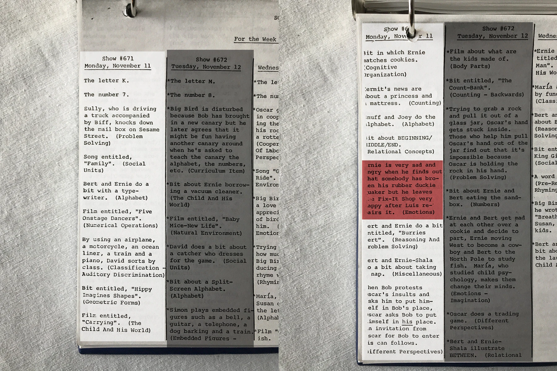 Sandbox:Script inconsistencies | Muppet Wiki | Fandom