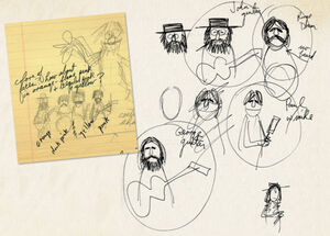 Beatles jim sketches