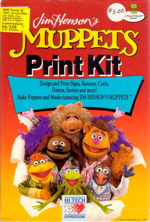 Hi tech 1989 muppet print kit 1