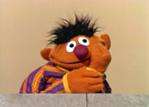 kaws sesame street ernie