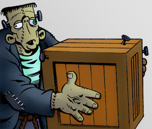 Comic-frankentsein