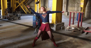 Melissa Benoist Fraggle Dance