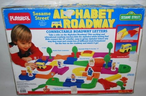 sesame street alphabet train