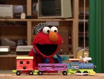 sesame street elmo train