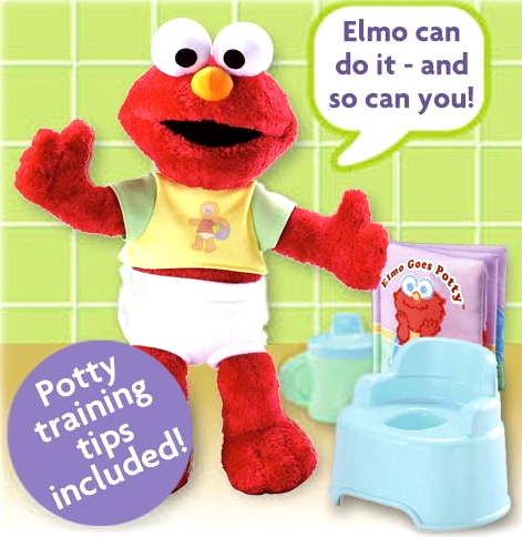 potty training with elmo