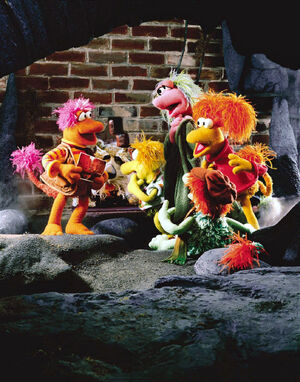 FraggleRock-PostcardFraggles