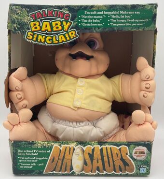 talking baby sinclair doll for sale