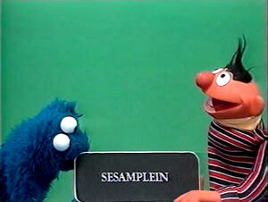 Sesamplein-Puppets