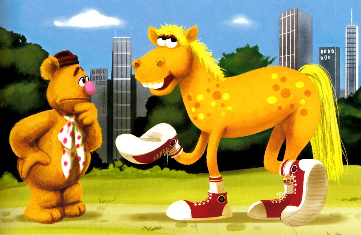 Image Green and bear it mr horse.jpg Muppet Wiki FANDOM powered