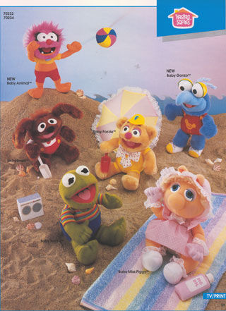 muppet babies stuffed toys