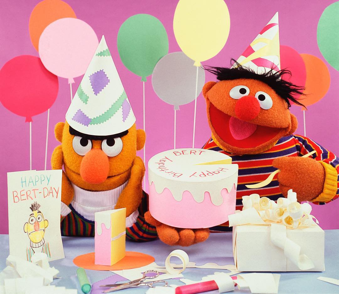 Happy Birthday Sesame Street Muppets