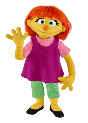 sesame street julia doll