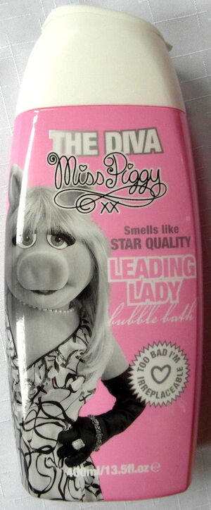 Miss piggy bubble bath