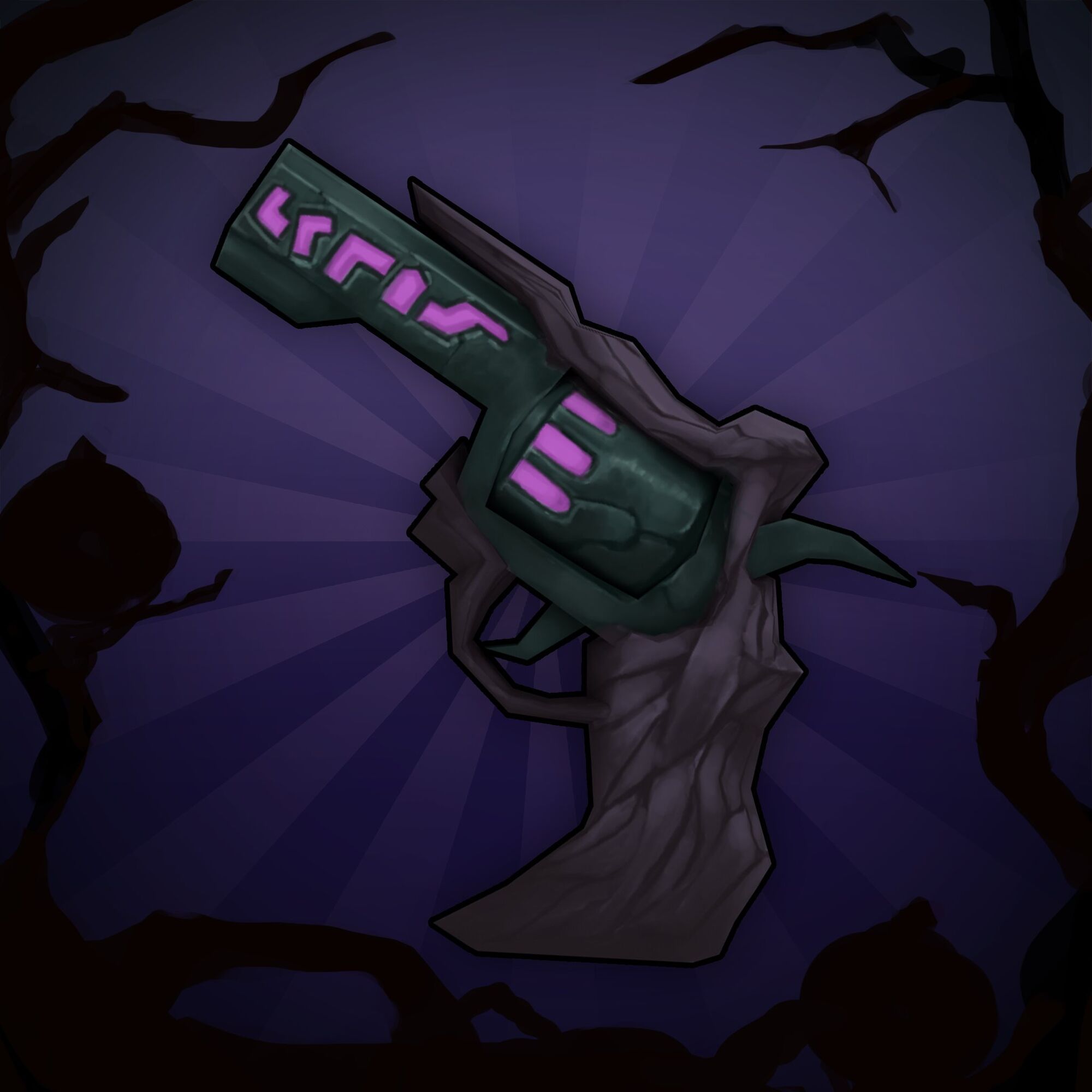 Elderwood Revolver Murder Mystery 2 Wiki Fandom - details about mm2 godly green luger roblox murder mystery 2