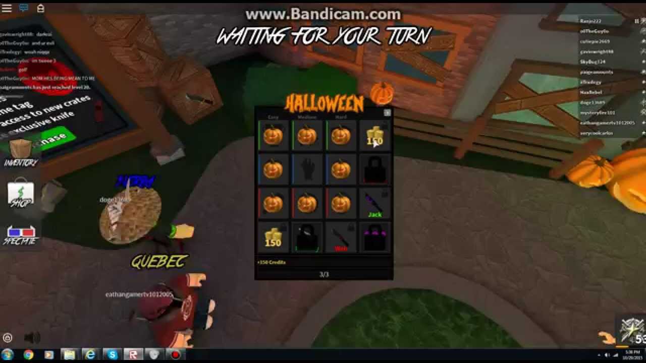 Halloween Event 2015 Murder Mystery 2 Wiki Fandom - 